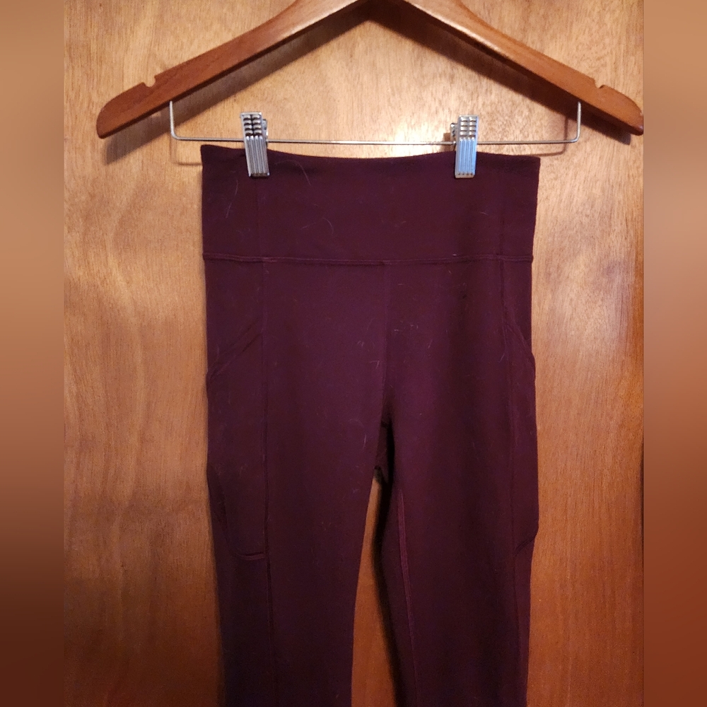 Lululemon Leggings Maroon Size 4